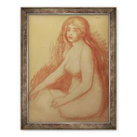 Tablou inramat - Pierre Auguste Renoir - La scaldat III - - Roveli