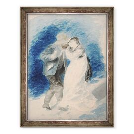 Tablou inramat - Pierre Auguste Renoir - M. Jules Le Coeur si dra. Clemence Trehot - - Roveli