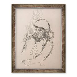 Tablou inramat - Pierre Bonnard - Portretul lui Renoir - - Roveli