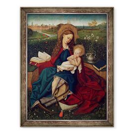 Tablou inramat - Robert Campin Master of Flemalle - Fecioara umilintei - - Roveli