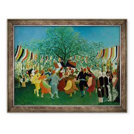 Tablou inramat - Henri J.F. Rousseau - Centenarul Independentei - - Roveli