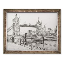 Tablou inramat - Vincent Alexander Booth - Tower Bridge Londra, 2006 - - Roveli