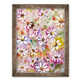 Tablou inramat - Neela Pushparaj - Daisies Galore - - Roveli