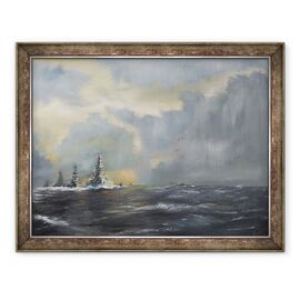 Tablou inramat - Vincent Alexander Booth - Flota japoneza in Pacific 1942, 2013 - - Roveli