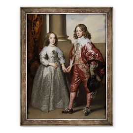 Tablou inramat - Anthony van Dyck - William al II-lea, Print de Orange, si mireasa sa, Mary Stuart - - Roveli