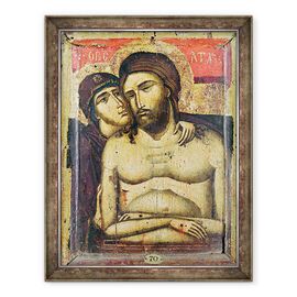 Tablou inramat - Scoala Italiana - Pieta - - Roveli
