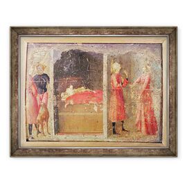 Tablou inramat - Tomasso Masaccio - Povestea Sfantului Julian Ospitalierul - - Roveli