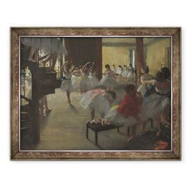 Tablou inramat - Edgar Degas - Clasa de dans I - - Roveli