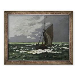 Tablou inramat - Claude Monet - Seascape, Furtuna - - Roveli