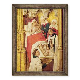 Tablou inramat - Vrancke van der Stockt - Triptic al Izbavirii, Sacramentul Unchirii Extreme - - Roveli