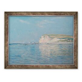 Tablou inramat - Claude Monet - Mareea scazuta la Pourville, langa Dieppe - - Roveli