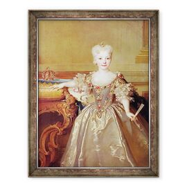 Tablou inramat - Nicolas de Largilliere - Infanta Maria Ana Victoria de Borbón - - Roveli