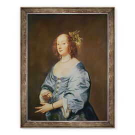 Tablou inramat - Anthony van Dyck - Marie Ruthven, Lady van Dyck, detaliu I - - Roveli
