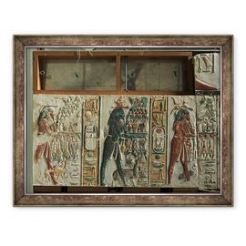 Tablou inramat - Egyptian 18th Dynasty - Ofrandele care poarta Nome Zeii - - Roveli