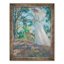 Tablou inramat - Edmund Charles Tarbell - Pe Dealul lui Bosn - - Roveli