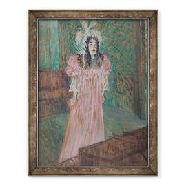 Tablou inramat - Henri de Toulouse-Lautrec - Mai Belfort - - Roveli