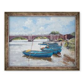 Tablou inramat - Christopher Glanville - Acoraje la Hampton Court - - Roveli