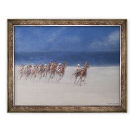 Tablou inramat - Lincoln Seligman - Curse de Trotting, Bretania - - Roveli