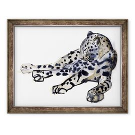 Tablou inramat - Mark Adlington - Recumbent Leopard arab - - Roveli