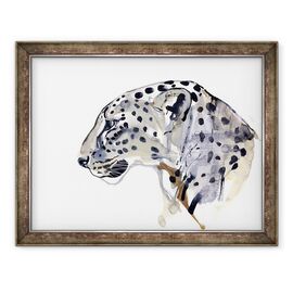 Tablou inramat - Mark Adlington - Profil Arabian Leopard - - Roveli