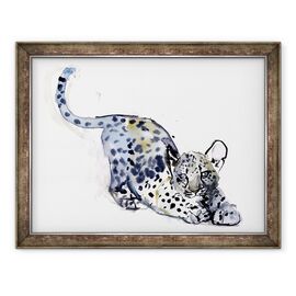 Tablou inramat - Mark Adlington - Cub de intindere Leopard arab - - Roveli