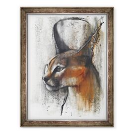 Tablou inramat - Mark Adlington - Egiptean Caracal arab - - Roveli