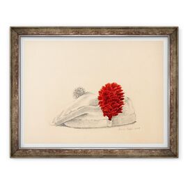 Tablou inramat - Alison Cooper - Un Black Watch Red hackle - - Roveli
