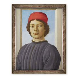 Tablou inramat - Filippino Lippi - Portretul unui Tineret - - Roveli