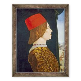 Tablou inramat - Ercole de Roberti - Giovanni II Bentivoglio - - Roveli