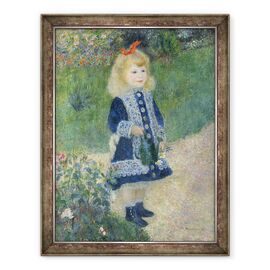 Tablou inramat - Pierre Auguste Renoir - O fata cu o cutie de udare - - Roveli