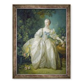 Tablou inramat - Francois Boucher - Doamna Bergeret - - Roveli