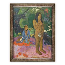 Tablou inramat - Paul Gauguin - Parau na te Varua ino Cuvintele Diavolului - - Roveli
