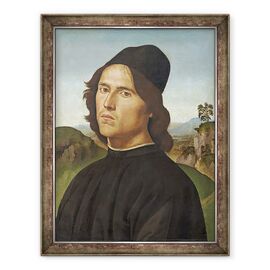 Tablou inramat - Pietro Perugino - Portret De Lorenzo di Credi - - Roveli