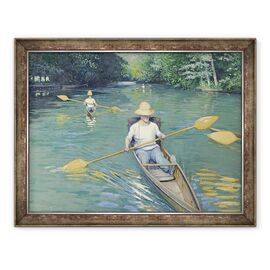 Tablou inramat - Gustave Caillebotte - Skiffs - - Roveli