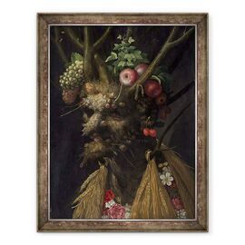 Tablou inramat - Giuseppe Arcimboldo - Patru anotimpuri intr-un singur cap - - Roveli
