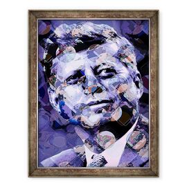 Tablou inramat - Scott J. Davis - John F Kennedy - - Roveli