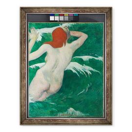 Tablou inramat - Paul Gauguin - in valuri - - Roveli