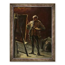 Tablou inramat - Honore Daumier - Artist I - - Roveli