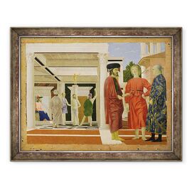 Tablou inramat - Piero della Francesca - Flagelarea lui Hristos - - Roveli
