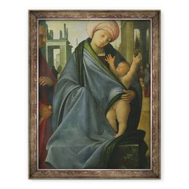 Tablou inramat - Bartolomeo Suardi Bramantino - Virgin si Copil - - Roveli