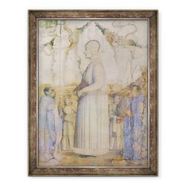 Tablou inramat - Gentile Bellini - Sfantul Lawrence Giustiniani 1381-1455 - - Roveli