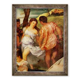 Tablou inramat - Titian - The Bacchanal - - Roveli