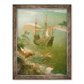 Tablou inramat - Pieter Bruegel the Elder - Peisaj cu caderea lui Icarus - - Roveli