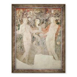 Tablou inramat - Paolo Uccello - Crearea Evei si a pacatului originar detaliu al pacatului originar - - Roveli