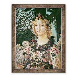 Tablou inramat - Sandro Botticelli - Primavera, detaliu al Flora ca Ora Primaverii - - Roveli