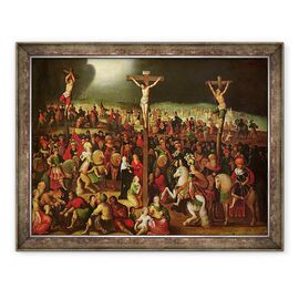 Tablou inramat - Frans II Francken the Younger - The Crucifixion - - Roveli