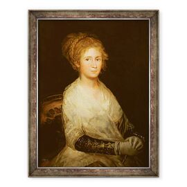 Tablou inramat - Francisco Jose de Goya y Lucientes - Portret considerat a fi Josepha Bayeu d.1812 sotia lui Goya - - Roveli