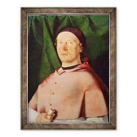 Tablou inramat - Lorenzo Lotto - Portretul Episcopului Bernardino de Rossi - - Roveli