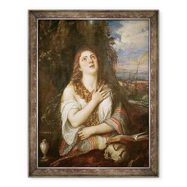 Tablou inramat - Titian - Maria Magdalena in Penitenta - - Roveli