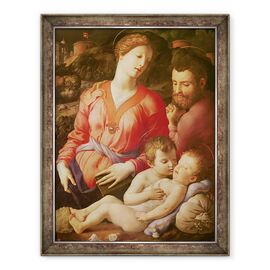 Tablou inramat - Agnolo di Cosimo Bronzino - Sfanta familie Panciatichi - - Roveli